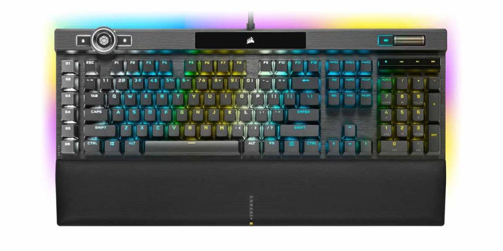 Teclado Corsair Gamer K100 RGB Black, producto favorito de Lit Killah