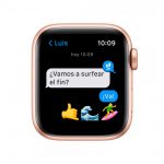 Smartwatch Apple, pantalla de Apple Watch SE Gold Aluminium