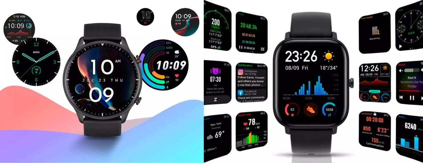 Pelmar Import-Export - 5 características del smartwatch AMAZFIT T