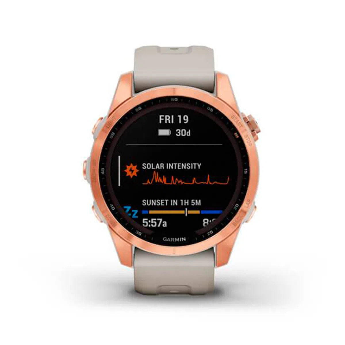 Smartwatches Garmin 7 Fenix Solar Rose Gold