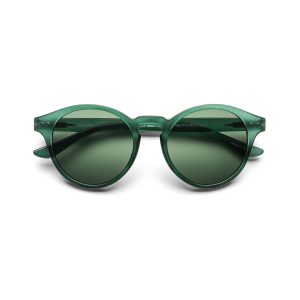 protección de sol en lentes, anteojos B+D verde