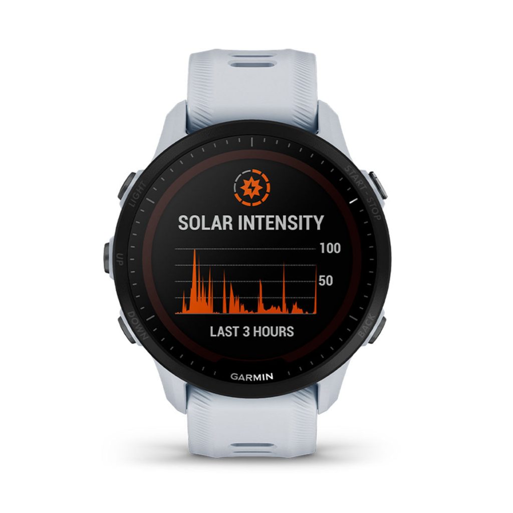 Relojes Inteligentes Garmin, Smartwatch Garmin Forerunner 955, Solar White